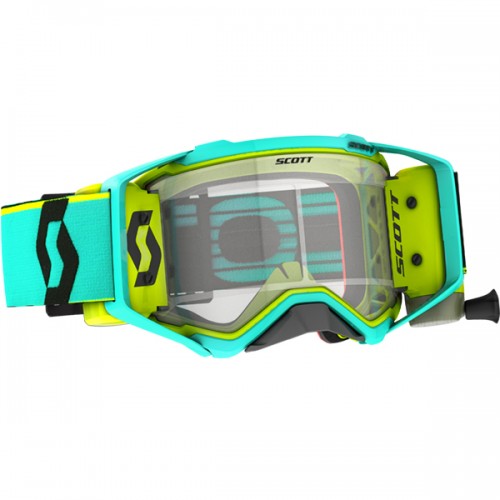 OCULOS SCOTT PROSPECT WFS - TEAL AMARELO - LENTE CLARA  OCULOS SCOTT PROSPECT WFS - TEAL AMARELO - LENTE CLARA